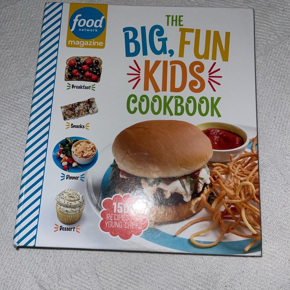 Food Network  The Big Fun Kids Cookbook